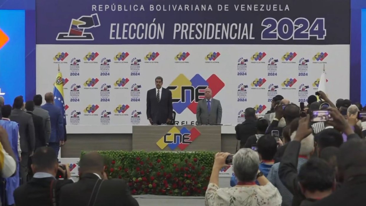 CNE proclama a Nicolás Maduro como presidente electo de Venezuela para